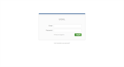 Desktop Screenshot of emails.ugal.com