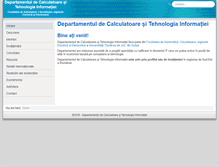 Tablet Screenshot of csed.ugal.ro