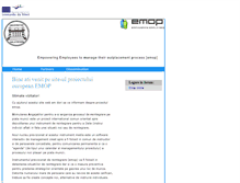 Tablet Screenshot of emop.ugal.ro
