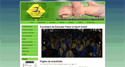 Desktop Screenshot of fefs.ugal.ro