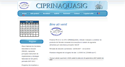 Desktop Screenshot of ciprinaquasig.ugal.ro