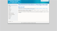 Desktop Screenshot of cs.ugal.ro