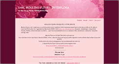 Desktop Screenshot of moulinsfleurs.ugal.com